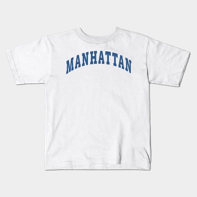 Manhattan Capital Kids T-Shirt by lukassfr